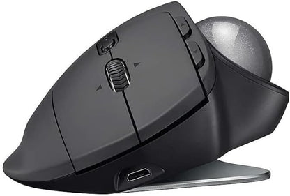 Logitech MX Ergo Plus Advanced Wireless Trackball for PC and MAC with Extra 10° Wedge