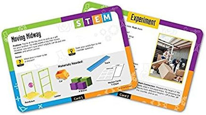 Learning Resources STEM Force & Motion Activity Set - Toddler Sensory Toys, Critical Thinking, Problem Solving, Building Toys, Fine Motor Skills, Physics Games for Kids, Gifts for Boys and Girls