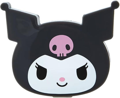 Sanrio 240516 Sanrio 240516 Cable Storage Case, Cable Holder, Kuromi, 2.7 x 3.3 x 0.6 inches (6.8 x 8.4 x 1.5 cm), Character
