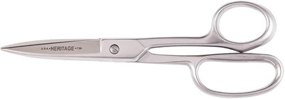 Klein Tools G758HC Scissors, Made in USA, Utility Shear for Use in Poultry and Other Sanitary Environments, Stainless Steel, 8-Inch