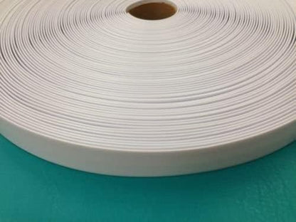 1.5" Vinyl Straps for Patio Chairs Repair Kit Lounge Patio Chair Repair Strapping Outdoor Patio Furniture Repair 20' Matte Finish (White) + 20 Rivets!