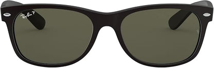 Ray-Ban RB2132 New Wayfarer Polarized Square Sunglasses