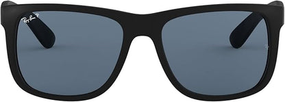 Ray-Ban unisex-adult Rb4165f Justin Low Bridge Fit Rectangular Sunglasses