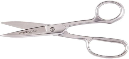 Klein Tools G758HC Scissors, Made in USA, Utility Shear for Use in Poultry and Other Sanitary Environments, Stainless Steel, 8-Inch
