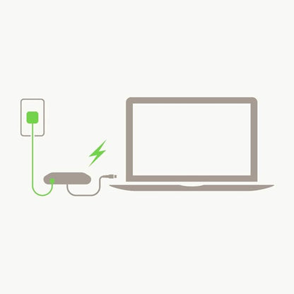 Belkin Multimedia Adapter with USB‑C Passthrough Power – HDMI, USB‑A & USB‑C Ports, 4K Video, Compact Laptop Hub for MacBook, Chromebook, Windows, Travel & Home Office