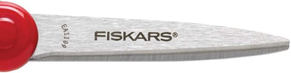 Fiskars 7" Student Scissors for Kids 12-14 - Scissors for School or Crafting - Back to School Supplies - Turquoise