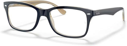Ray-Ban RX5228 Square Eyeglasses for Men for Women +BUNDLE with ACCESSORY EYEWEAR KIT