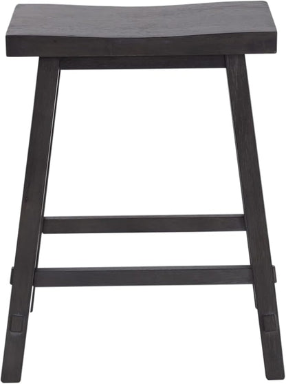 LIBERTY FURNITURE INDUSTRIES, INC. Creations II 24 Inch Sawhorse Counter Stool - Slate
