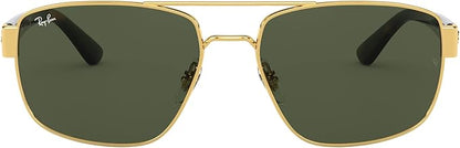 Ray-Ban RB3663 Metal Rectangular Sunglasses