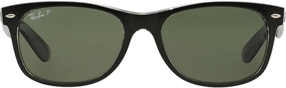 Ray-Ban RB2132 New Wayfarer Polarized Square Sunglasses