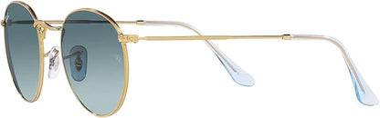 Ray-Ban Unisex Rb3447 Round Metal Round Sunglasses