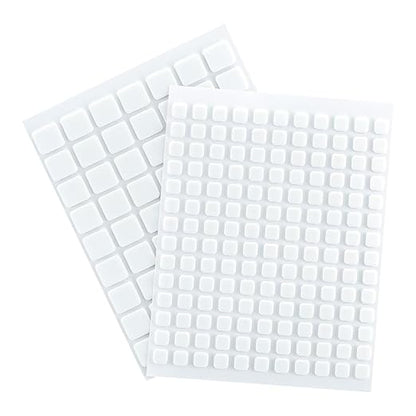 Spellbinders Card Shoppe Essentials Foam Squares Mix-White, 1mm SCS267