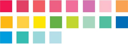 Cardstock 12x12 Scrapbook Paper Pack - Textured Heavy Duty Paper for Die Cutting, Card Making, Crafts - 60 Square Sheets, 20 Unique Colors, 80lb (216gsm), Solid Core - Summer