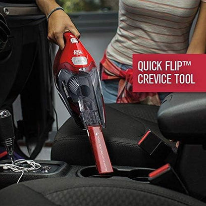 Dirt Devil Scorpion Plus QuickFlip Handheld Vacuum Cleaner, Powerful Suction, Lightweight, Includes Quick Flip Crevice Tool, Corded Portable Vacuum Cleaner