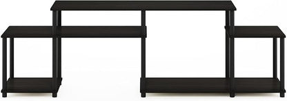 Furinno Turn-N-Tube Handel Stand for TV up to 55 Inch, Espresso