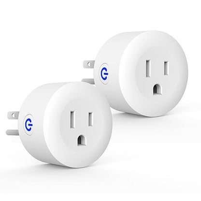 Smart Plug, ZigBee Switch Mini Smart Outlet Works with Alexa, Google Home, Echo (4th gen), Echo Plus (Gen 1 & 2), Echo Show 8/10, Smartthings 2015/2018,Works as a Range Extender, Hub Required, 2 Pack
