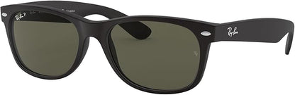 Ray-Ban RB2132 New Wayfarer Polarized Square Sunglasses