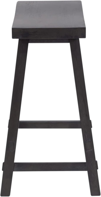 LIBERTY FURNITURE INDUSTRIES, INC. Creations II 24 Inch Sawhorse Counter Stool - Slate