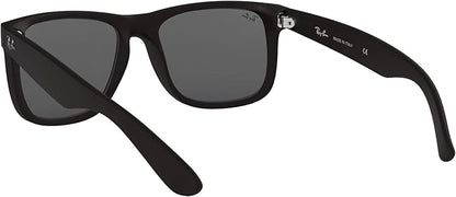 Ray-Ban unisex-adult Rb4165f Justin Low Bridge Fit Rectangular Sunglasses