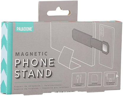 Paladone Magnetic Phone Stand - Side Mount Phone Holder & Screen Extender for Desktop Computer Monitor or Laptop - Practical Tech Desk Accessory