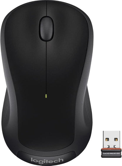 Logitech Wireless Mouse M310 (Black) (Renewed)