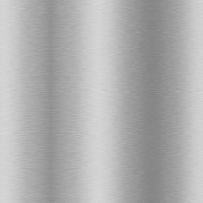 Armen Living Bryant Modern 30" Seat Height White Faux Leather and Brushed Stainless Steel Metal Swivel Bar Stool for Kitchen Island Counter