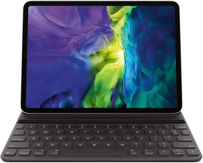 Apple Smart Keyboard Folio: iPad Keyboard case for iPad Pro 11-inch (1st, 2nd, 3rd, 4th Generation) and iPad Air (4th, 5th Generation), Two Viewing Angles, Front Back Protection, German - Black