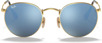 Ray-Ban Unisex Rb3447n Round Flat Lens Round Sunglasses