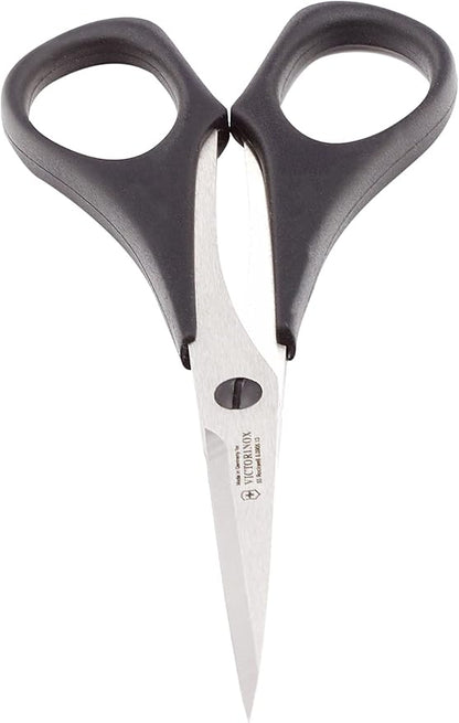 Victorinox, Scissors, Professional Household and Professional Scissors, Extra Sharp Blade, 13 cm, Robust Plastic Handle, Stainless Steel, Metal