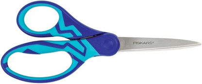 Fiskars 199700-1001 Back to School Supplies, Student Kids Scissrors Softgrip, 7 Inch, Color Received May Vary