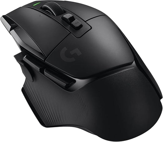 Logitech G502 X Lightspeed Wireless Gaming Mouse - LIGHTFORCE Hybrid Optical-Mechanical switches, Hero 25K Gaming Sensor, Compatible with PC - macOS/Windows - Black