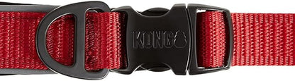 KONG Reflective Shock Absorbing Hands-Free Bungee Dog Leash 6' (Red)