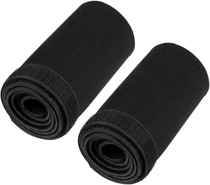 Klein Tools 450-320 Cable Management Sleeve, Cord Management for Home, Office or Job, 1-1/4-Inch Max Diameter, 3-Foot Length, Black, 2-Pack