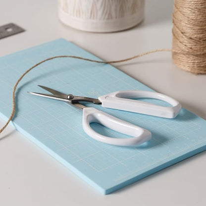 Joyce Chen Original Unlimited Kitchen Scissors All Purpose Dishwasher Safe Kitchen Shears With Comfortable Handles, White