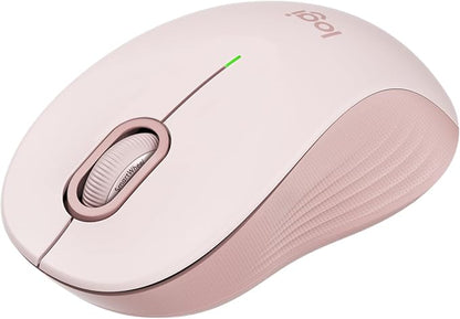 Logitech Signature M550 Wireless Mouse - for Small to Medium Sized Hands, 2-Year Battery, Silent Clicks, Bluetooth, Multi-Device Compatibility - Rose