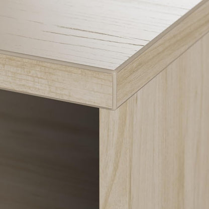 Bush Business Furniture Studio C Tall 5 Shelf Bookcase in Natural Elm, Large Bookshelf for Home or Professional Office