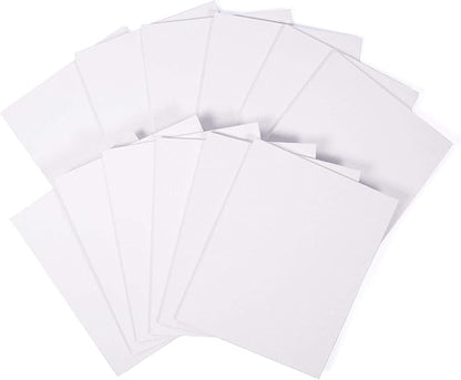 Horizon Group USA Painting Panel Canvas Boards, 9" x 12", Pack of 12