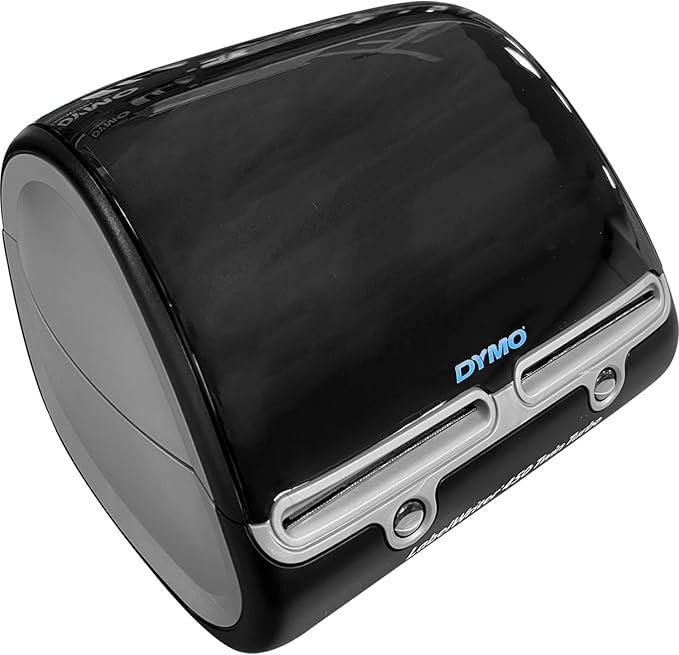 DYMO LabelWriter 450 Twin Turbo Direct Thermal Label Printer, USB Connectivity Monochrome Barcode Label Maker - Print up to 71 Labels Per Minute, 300 x 600 dpi, 2.20" Maximum Print Width