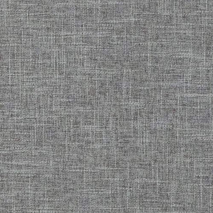 East West Furniture SHEN3-LWH-06 3 Piece Dining Set Contains a Round Kitchen Table with Pedestal and 2 Dark Shitake Linen Fabric Parson Dining Chairs, 42x42 Inch, Linen White