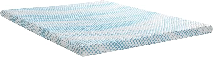 Cool Cloud Supreme 3 Inch Gel Memory Foam Queen Mattress Topper – Cooling, Ventilated Design for Back and Pressure Relief