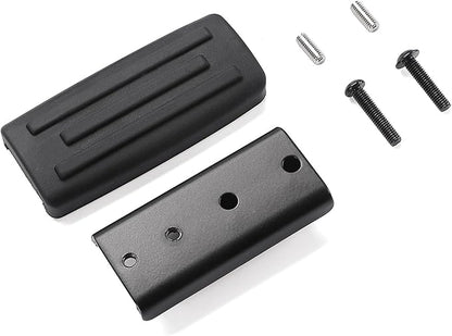 KEMIMOTO Brake Pedal Compatible with Can-Am Ryker 600, 900, Sport, Rally Edition, Large Brake Foot Rest Extended Pedal Footboards (No drill)
