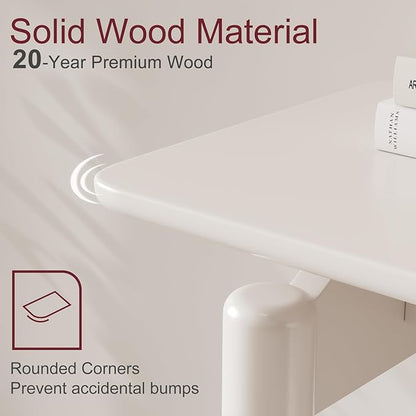Wood Console Table Walnut Entryway Table, Thin Console Table, Sofa Tables for Living Room (47.2'')