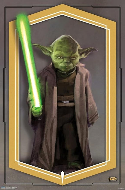 Trends International Star Wars: The High Republic - Yoda Wall Poster, 19L x 13W, Premium Unframed Version