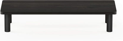 Furinno TURN-N-TUBE Monitor Stand Riser, Monitor Riser, Laptop Stand for Desk, Office Desk Accessories, Desk Organizers and Accessories, Toolless Assembly, For Study Room, Dorm, Espresso