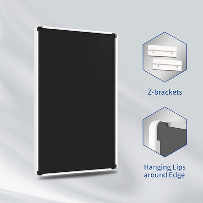WEER White Bathroom Mirror 48X32 Inch, Rounded Rectangle White Metal Frame Mirror, Matte White Bathroom Vanity Mirror with Tempered Glass, Anti-Rust, Hangs Horizontally or Vertically