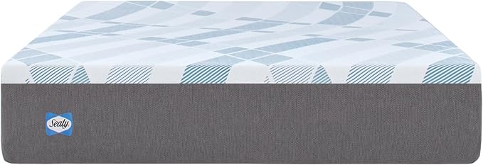 Sealy Dreamlife 12" Foam Mattress-in-a-Box, Queen, SealyComfort Gel Memory Foam, SealySupport Transition Foam, Surface-Guard Technology