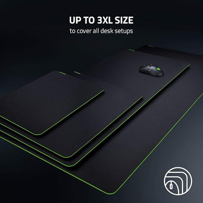 Razer Gigantus V2 Cloth Gaming Mouse Pad (Medium): Thick, High-Density Foam - Non-Slip Base - Classic Black