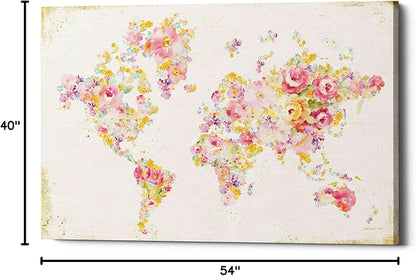 Epic Graffiti 'Midsummer World' by Danhui Nai, Canvas Wall Art, 54"x40"