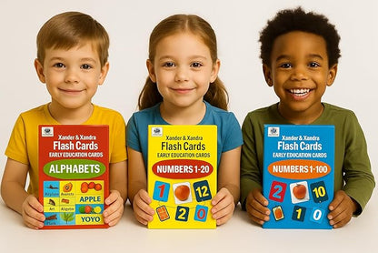Alphabet Flash Cards for Toddlers | Award-Winning | ABC Flashcards for Baby & Kids|ABC Cards Kindergarten || Large A-Z Learning Letter Animal Color Flashcard for Ages 1-6