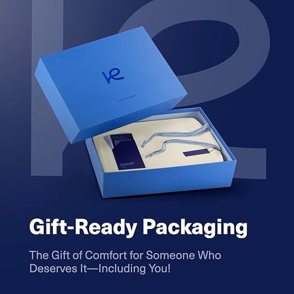 Kickoff Viscose Bamboo Sheets Full Size 4-pc 100% Organic Bamboo Viscose Bed Cooling Sheets Full Size Set Cool Bedding for hot Sleepers Sheet, Flat, Fitted, Pillowcases (Buttercream, F)